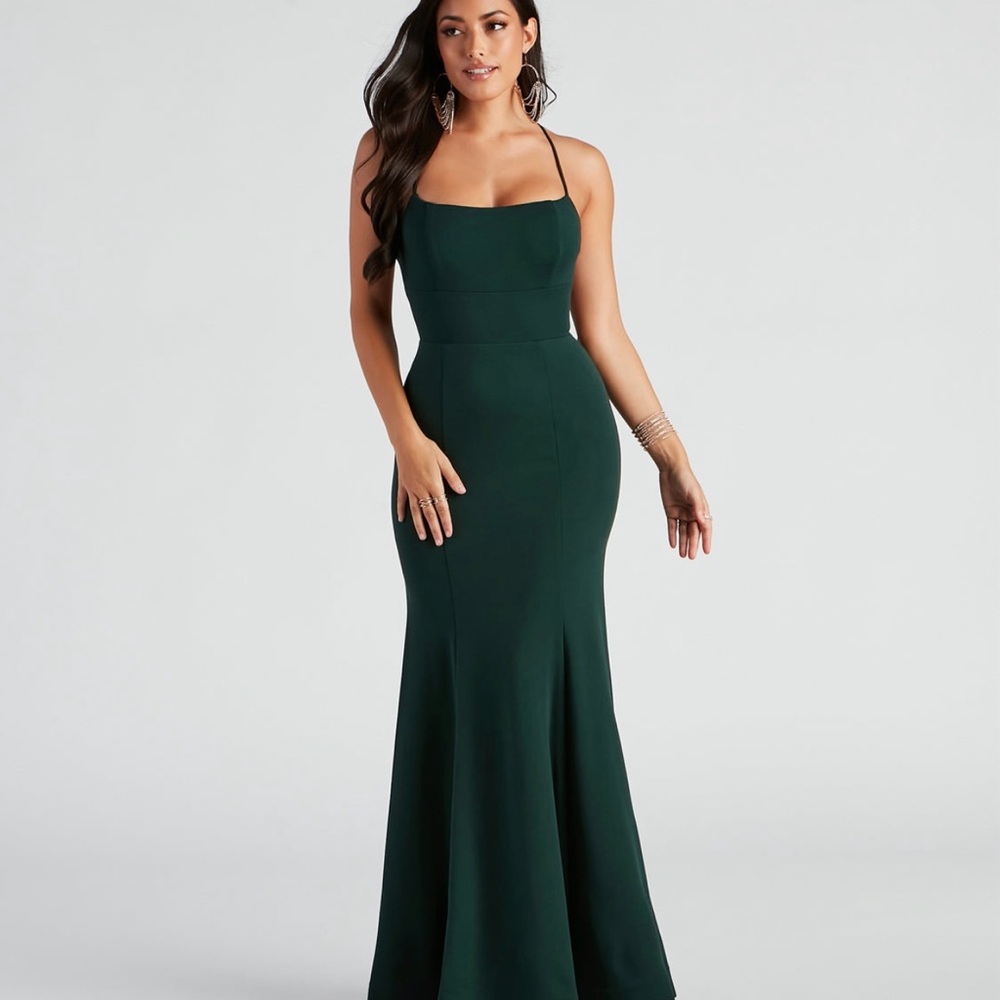 Windsor Forest Green Prom Dress